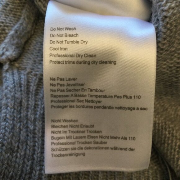 Caara Women's Zip Front Two Way Sweater Size M Long Sleeve Crew Neck Pullover - Picture 7 of 8